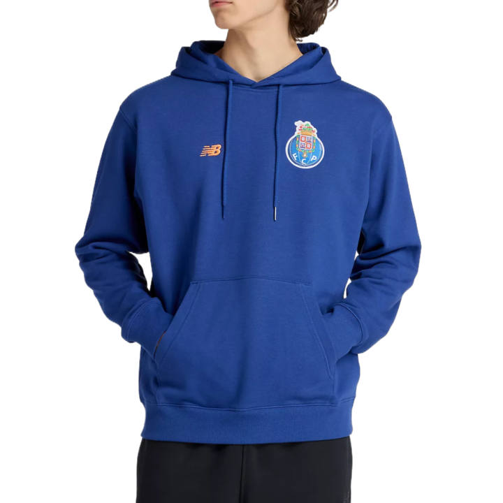 New Balance New Balance Sweatshirts Men's Blue Hooded Moderate Regular
