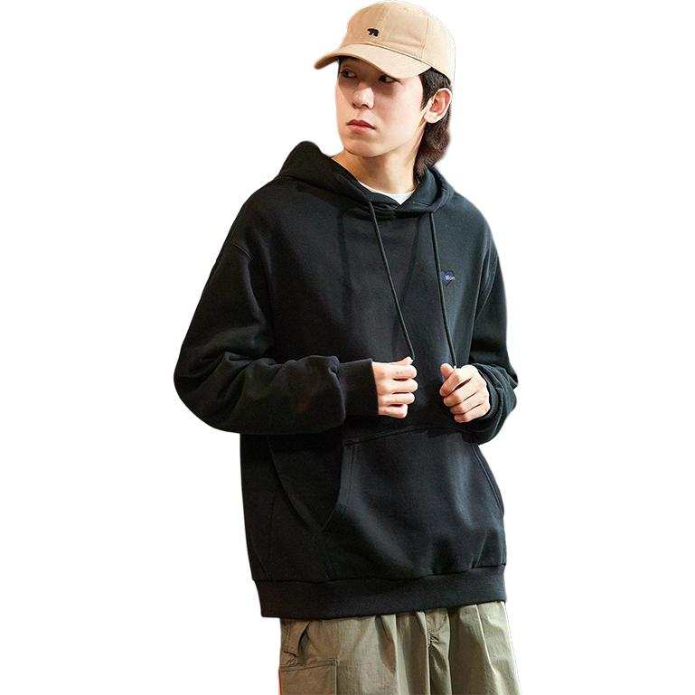 Tonlion Sweatshirts Men's Hooded Moderate Regular