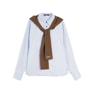 ELLE Shirts Women's Lapel Shirt