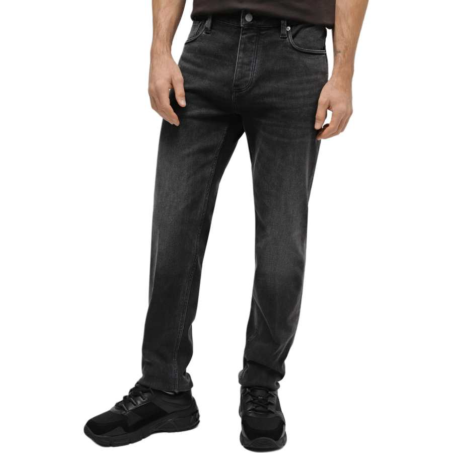 EMPORIO ARMANI Jeans Men's Black Moderate Straight Fit Pants