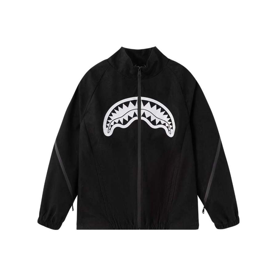 SPRAYGROUND SPRAYGROUND Jackets Unisex Black Stand Collar Moderate Other
