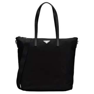 PRADA Nylon Shoulder Bag, Crossbody Bag, Handbag Women's Black