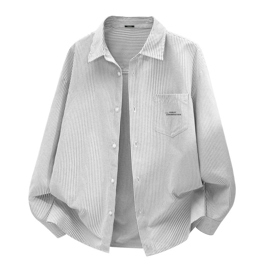 MINISO MINISO Shirts Unisex Lapel Moderate Shirt