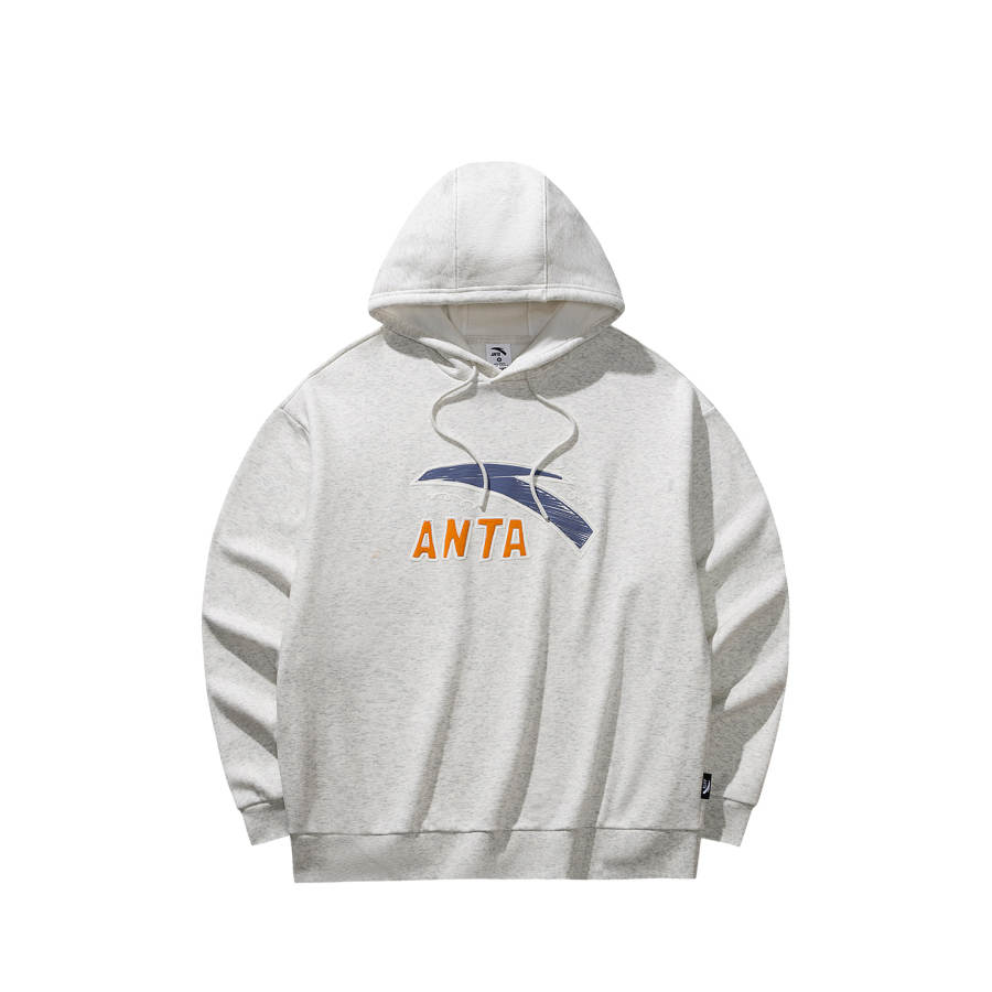 ANTA Sweatshirts Unisex CD12 Gray Heather Gray 1 Hooded Moderate