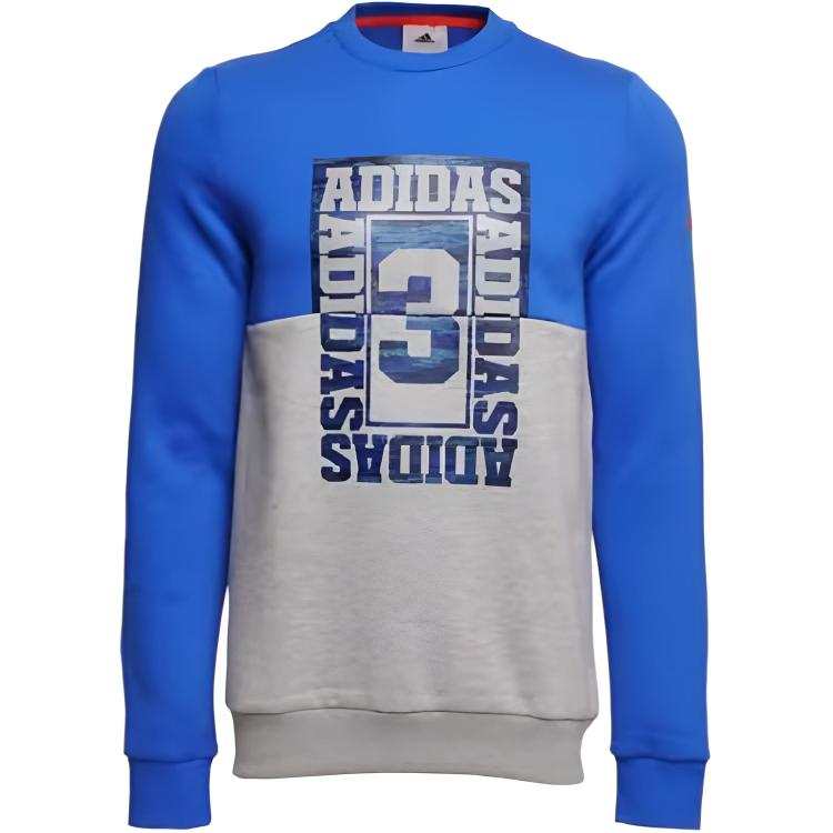 Adidas Adidas Kids Sweatshirts Crew Neck Moderate