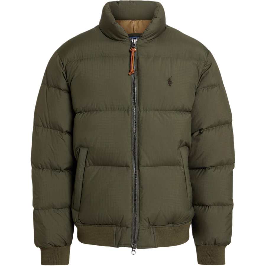 Polo Ralph Lauren logo-embroidered quilted jacket