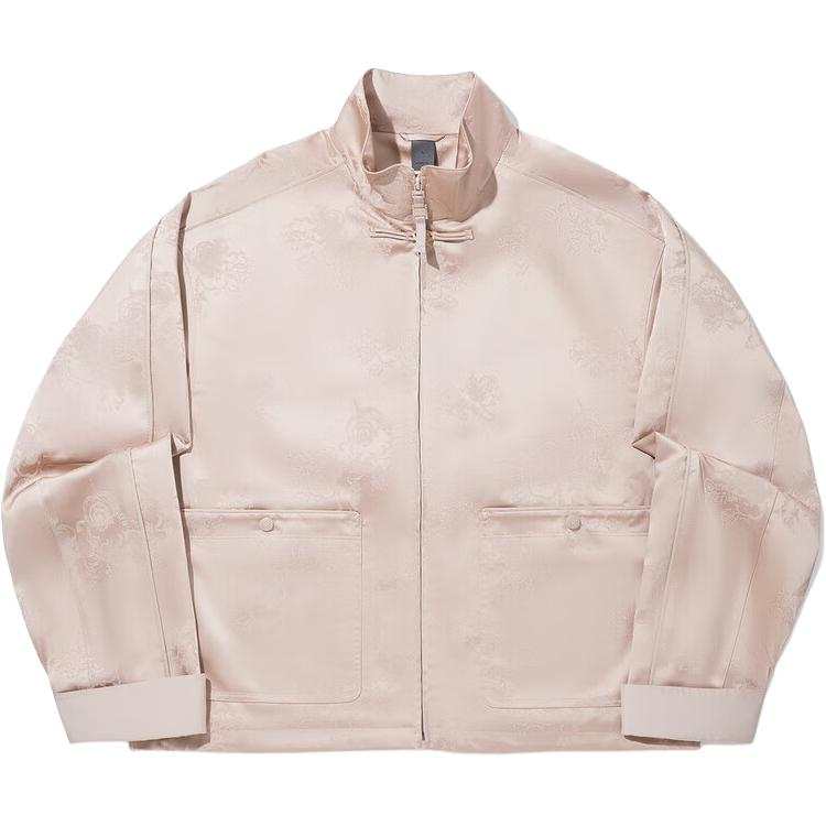 Li-Ning Li Ning Jackets Men's Light White Purple Stand Collar Moderate Other