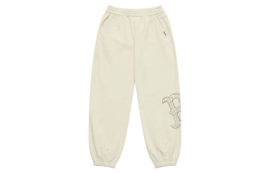 MLB MLB Boston Red Sox Basic Collection 25FW Knitted Sweatpants Unisex Standard Ivory