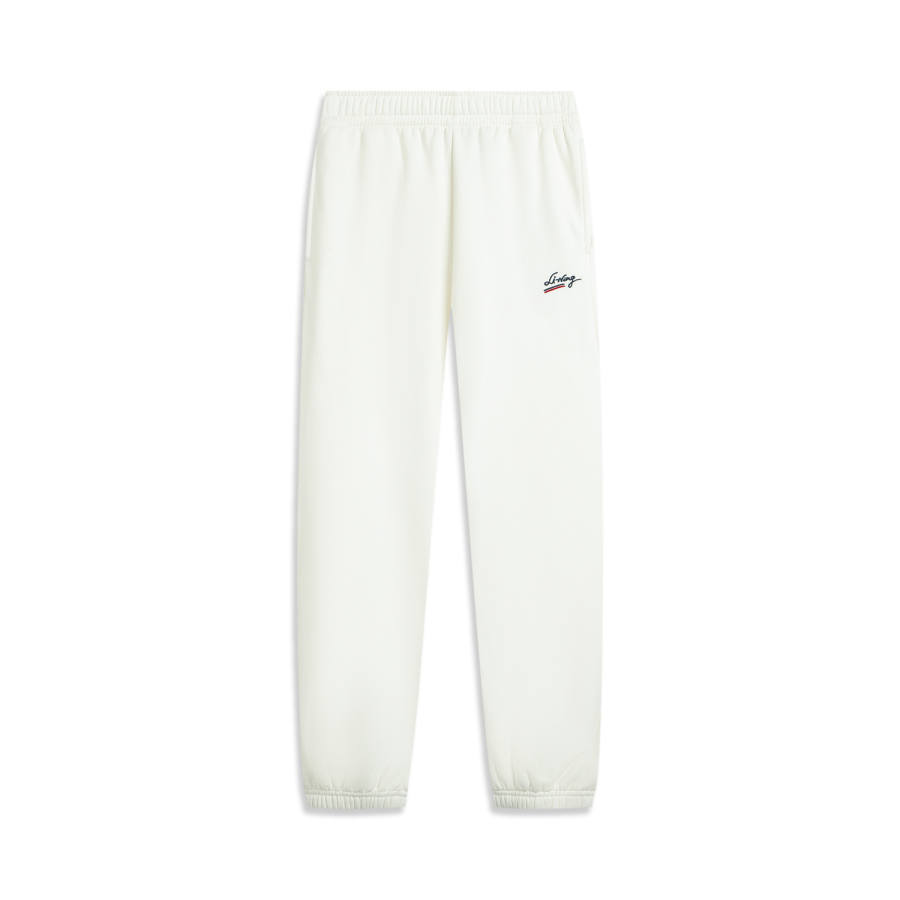 Li-Ning Li Ning Sports Life Collection Fleece Lined Thermal Loose Fit Letter Embroidery Sports Fashion Versatile Casual