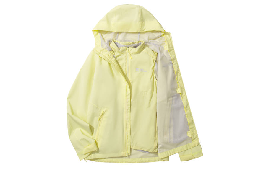 Jack Wolfskin Waterproof And Windproof Windbreaker Jacket Women's