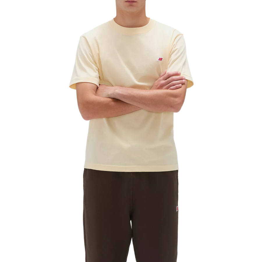 New Balance New Balance Logo Patch Crewneck T-Shirt