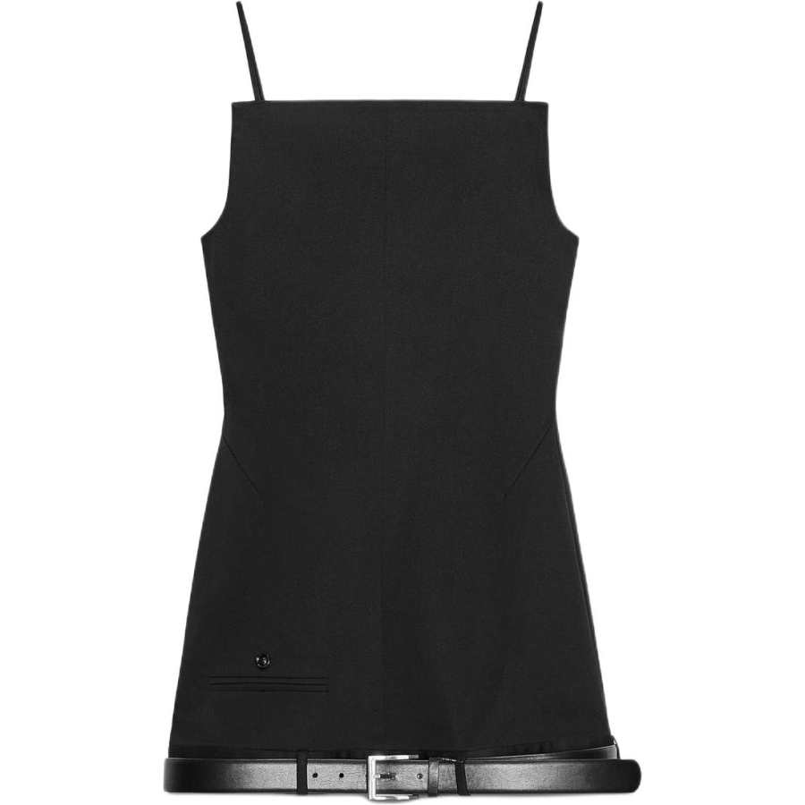 ZARA Slip Dresses Women's Black Moderate