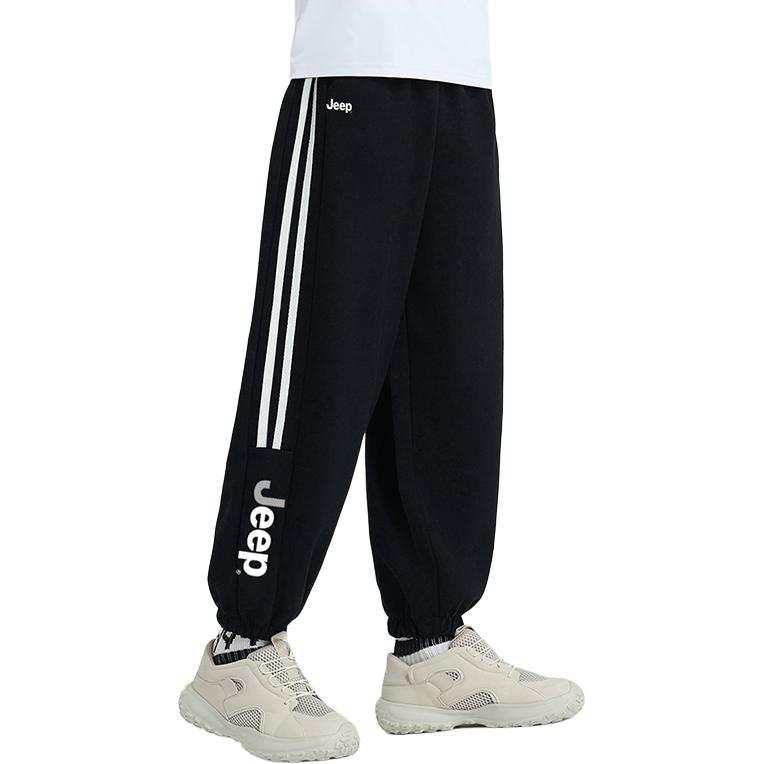 Jeep Grade School Knitted Sweatpants Crew Neck Moderate