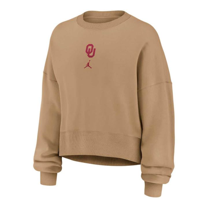 Jordan Jordan Oklahoma Phoenix 2-Hit Women's Jordan Brand College Pullover Crew