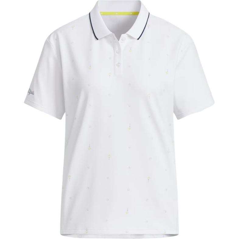 Adidas Adidas Clothing Polo Shirts Women's White Moderate Straight Fit