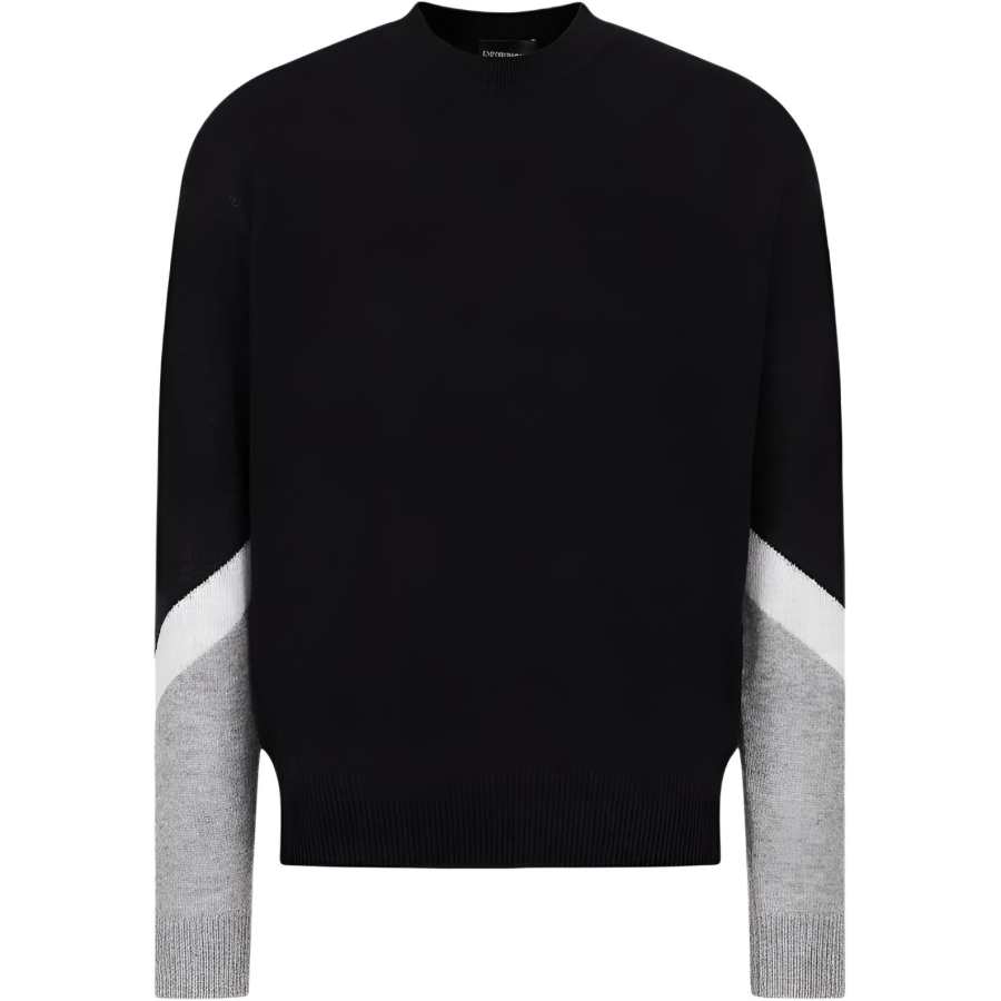 EMPORIO ARMANI Cashmere Sweater Men's Black