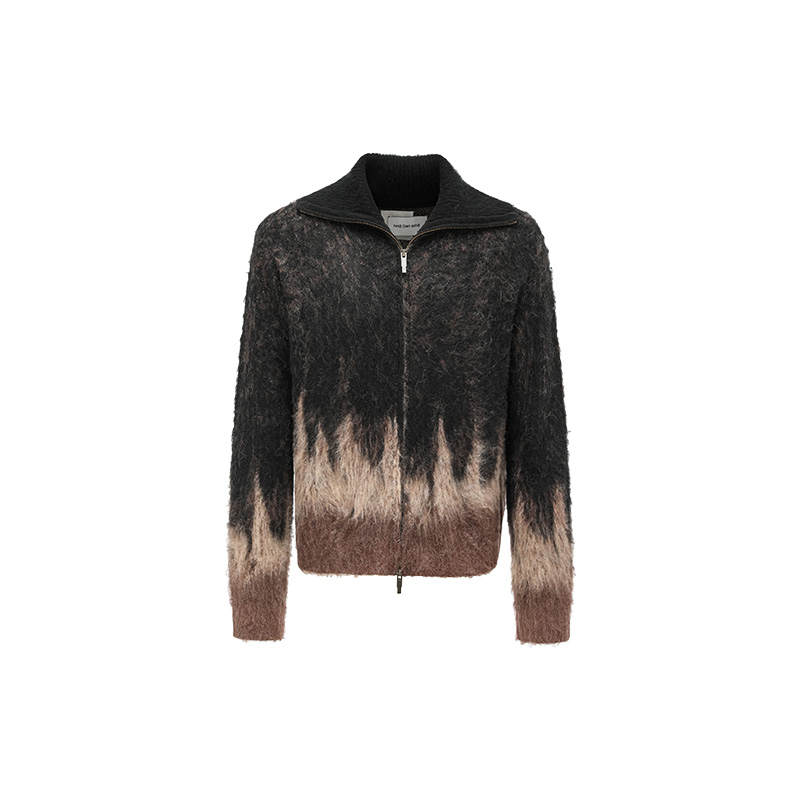 Feng Chen Wang Feng Chen Wang Gradient Zipped Cardigan