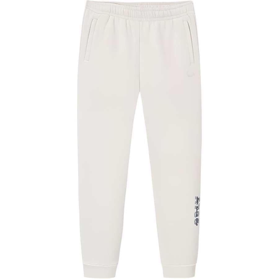 Anta Life Collection Knitted Sweatpants Women's Euryale Stone White