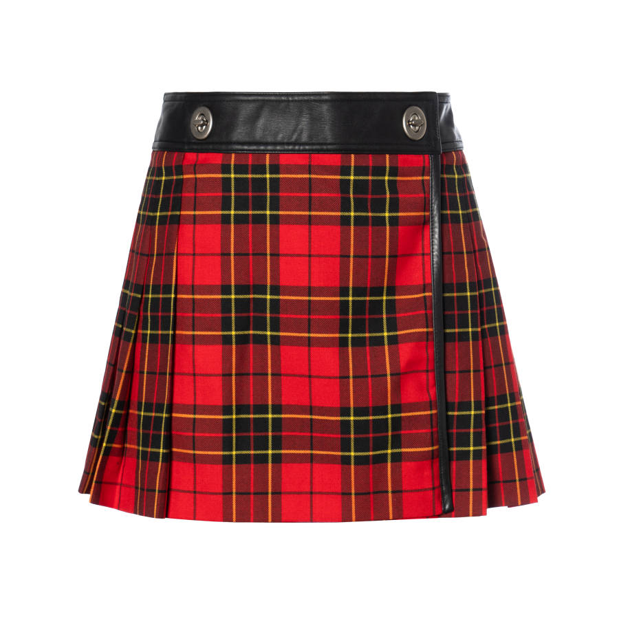 COACH Casual Short Skirts Women's Red Brilliance