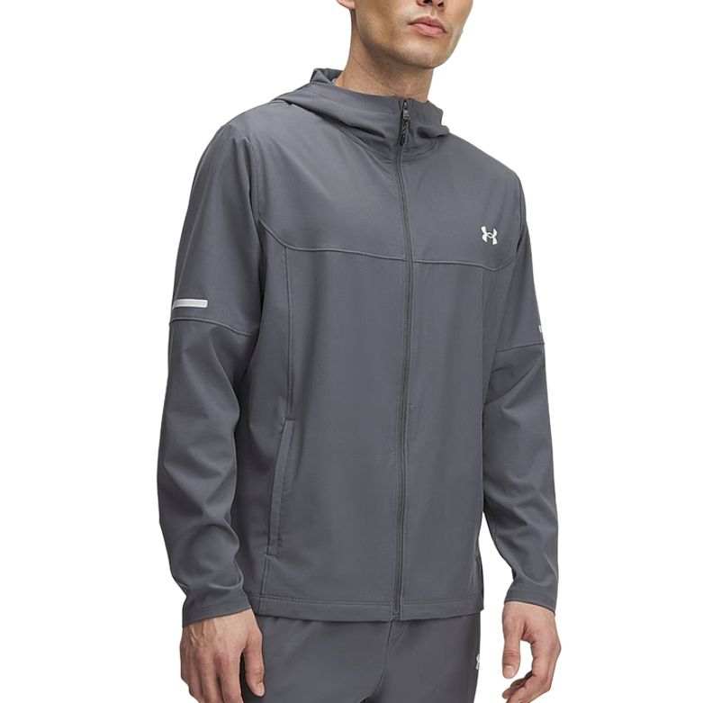Under Armour Jackets Men's Gray Hooded Moderate Other