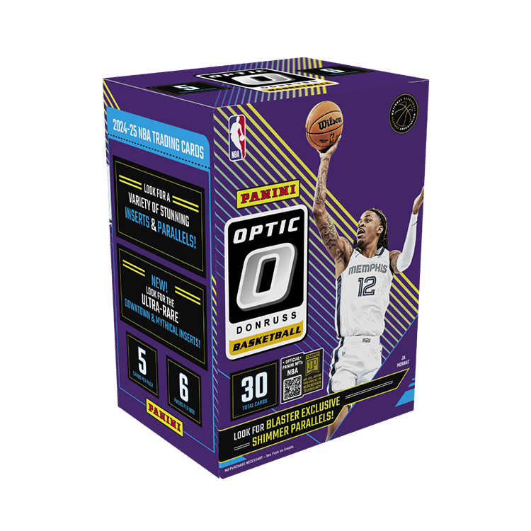 PANINI 2024 25 Basketball NBA Donruss Optic Collectible Card Box Blaster Hobby Sports Cards Whole Box