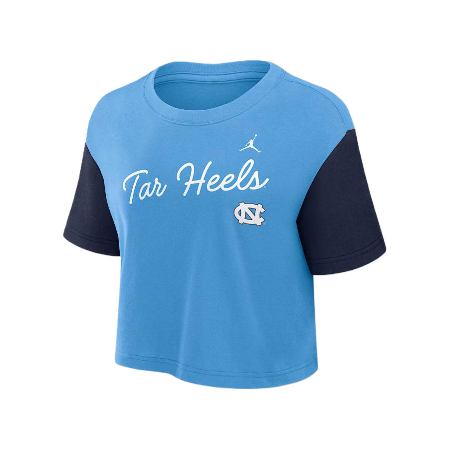 Jordan Jordan BRAND T Shirts Women's Blue Crew Neck Moderate Straight Fit