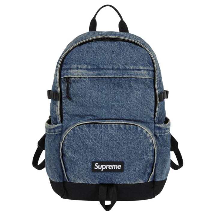 Supreme Supreme Nylon Backpack Unisex Denim Blue