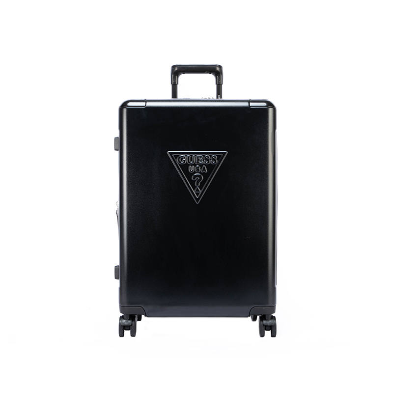 GUESS PC Trolley Bag 20 Inch, 24 Inch Unisex Black/Gold/Gray