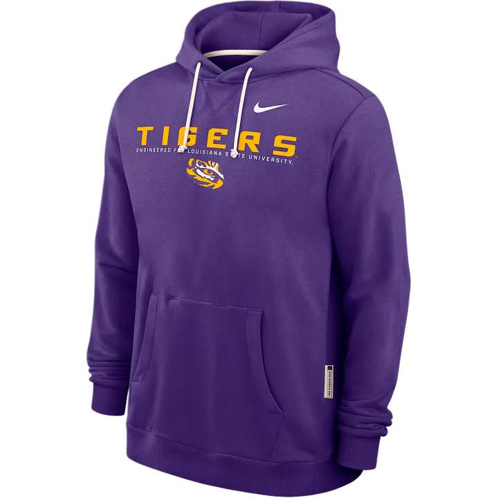 Nike Nike Lsu Sideline Men's Nike Dri-FIT College Pullover Hoodie