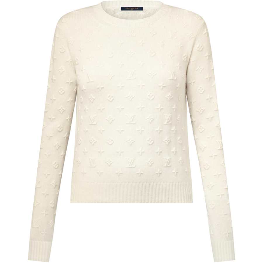 LOUIS VUITTON LOUIS VUITTON 3D Monogram Knit Pullover