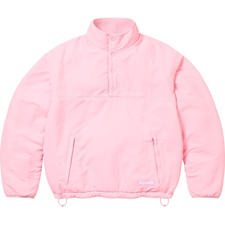 Supreme Supreme POLARTEC FW25 WEEK8 Polartec Shearling Reversible Pullover Sweatshirt Unisex