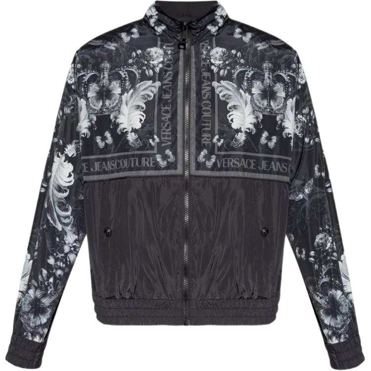 VERSACE JEANS COUTURE Logo Printed Light Jacket