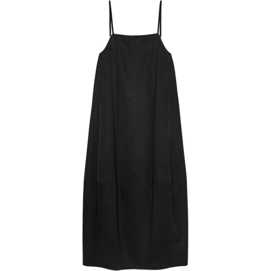 ZARA Slip Dresses Women's Black Moderate