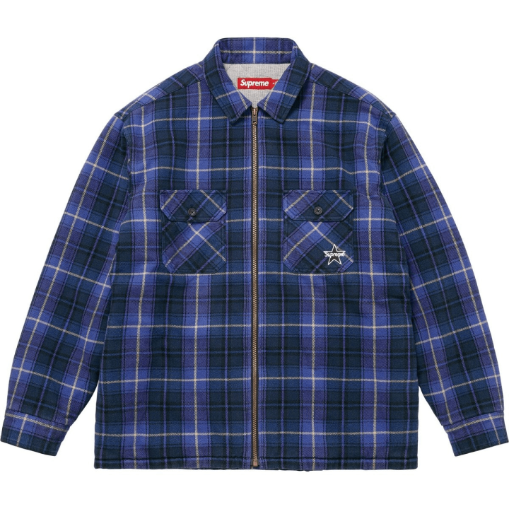 Supreme Supreme zip-fastening shirt jacket