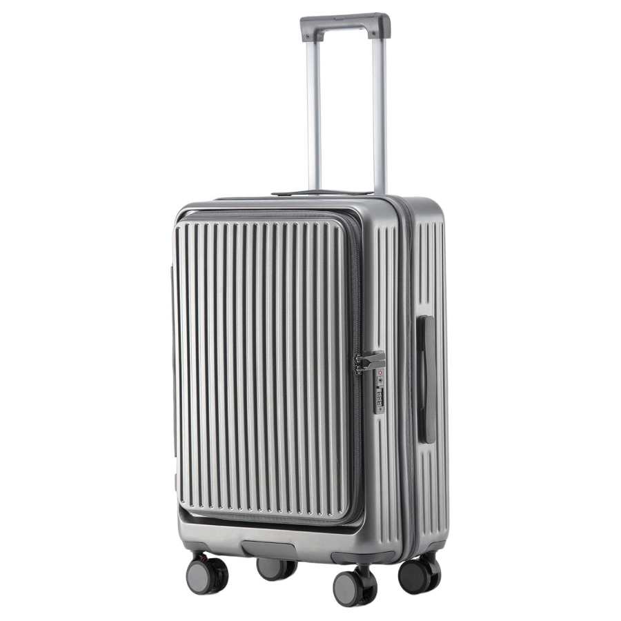 MINISO ABS+PC Capacity Expansion Large Capacity Travel Suitcase Luggage 20 Inch, 24 Inch, 26 Inch, 28 Inch Unisex