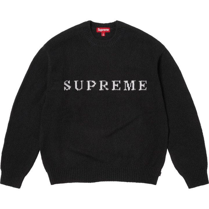 Supreme Supreme FW25 WEEK15 Contrast Logo Sweater Unisex