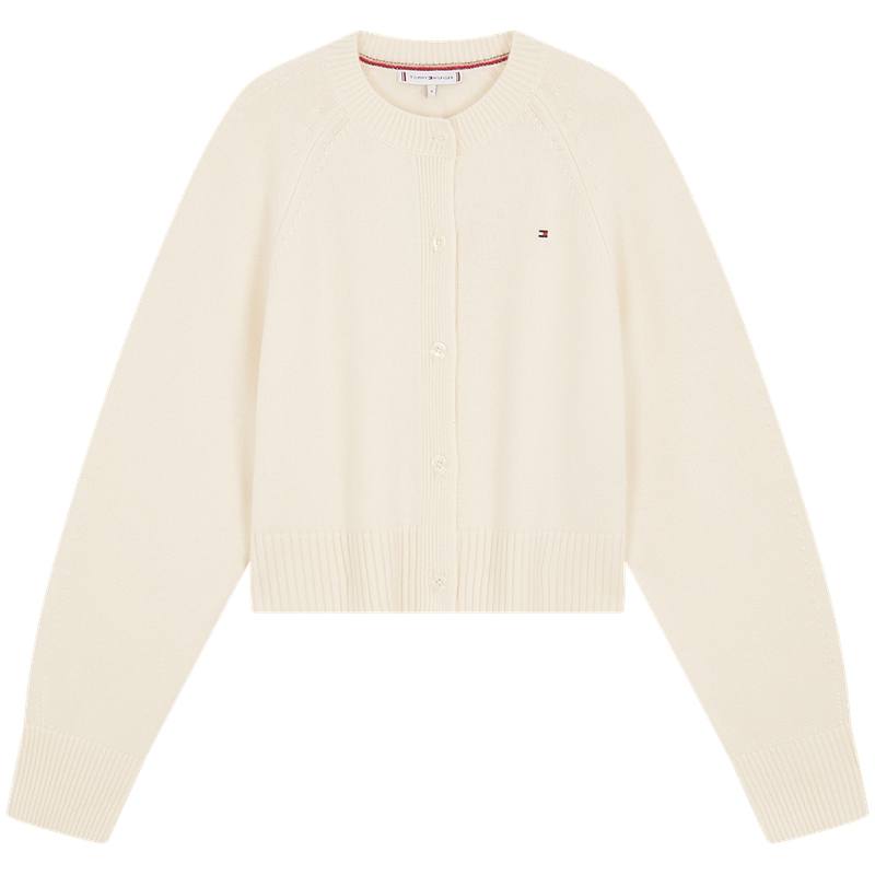 Tommy Hilfiger Sweaters Women's Crew Neck Moderate Cardigan, Other