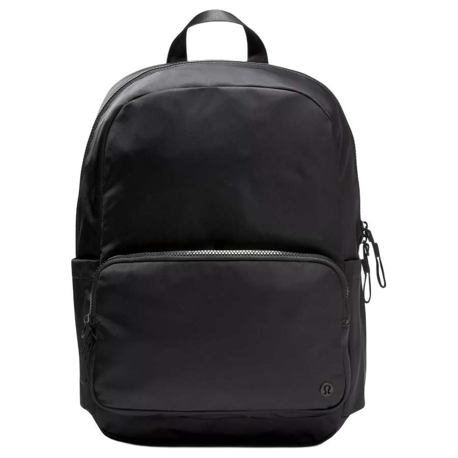 Lululemon Lululemon Everywhere Recycled Nylon Backpack Unisex Black & Graphite Gray