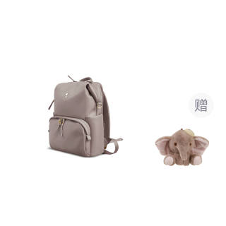 ECHOLAC Fabric Backpack Regular Women's Gray/Pink/Black/Orange/Lake Green