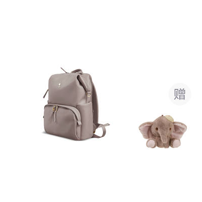 ECHOLAC Fabric Backpack Regular Women's Gray/Pink/Black/Orange/Lake Green