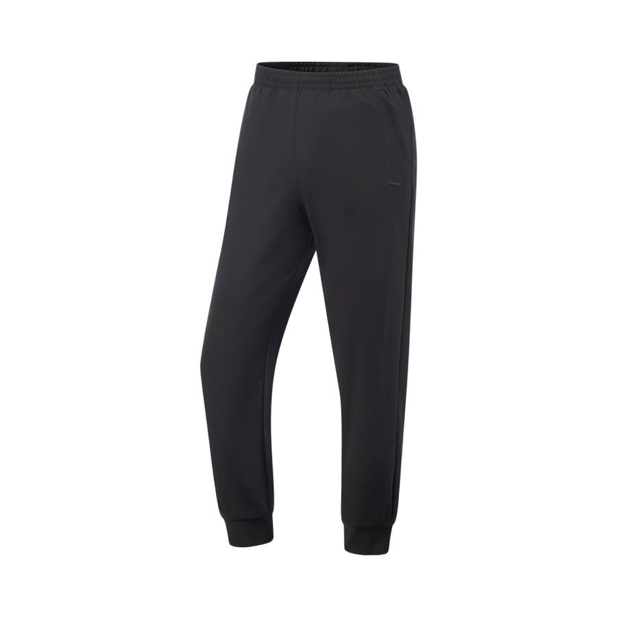Li-Ning Li Ning Fitness Series Fleece Lined Thermal Athleisure Stitching Knitted Sweatpants Women's