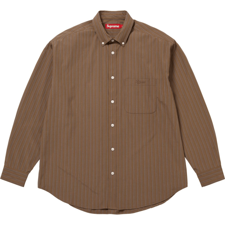 Supreme Supreme FW25 WEEK15 Pinstripe Shirt Unisex