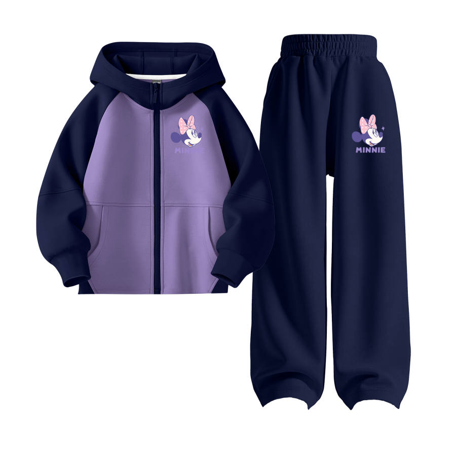 Disney Kids Casual Sportswear Hooded Moderate