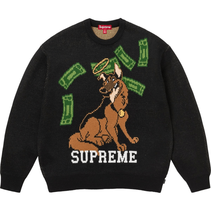 Supreme Supreme All Dogs Go To Heaven sweater