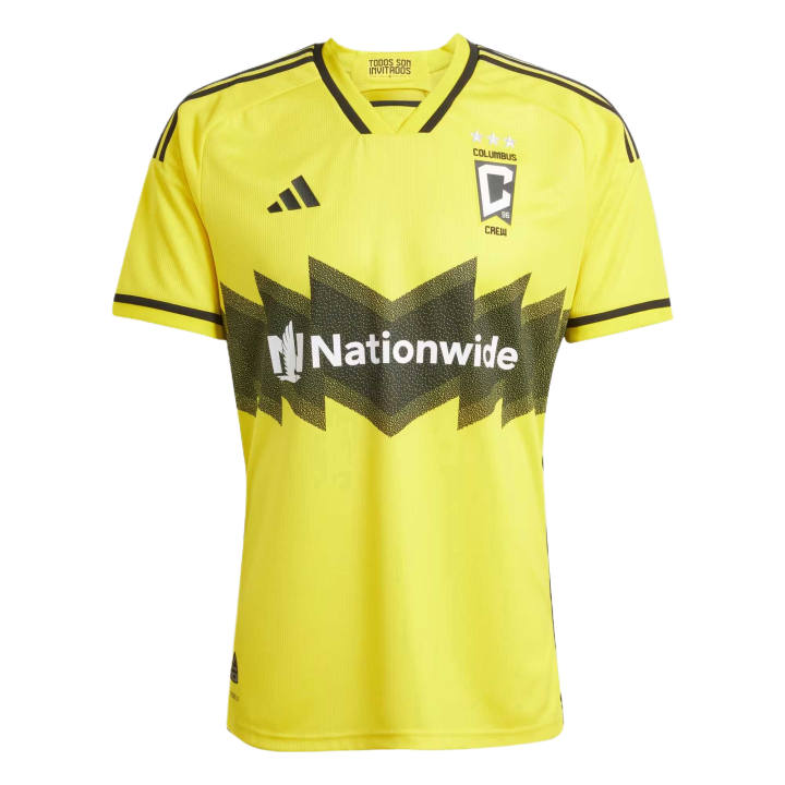 Adidas Adidas Columbus Crew Soccer Jersey Men's Yellow