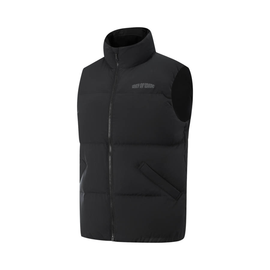 Li-Ning Li Ning Down Vests Men's Black Stand Collar Moderate