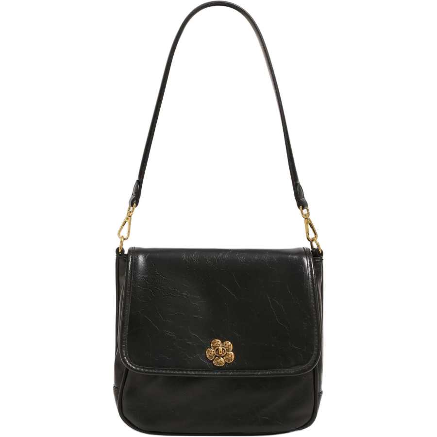 PAYOT PAYOT Synthetic Leather Shoulder Bag Regular Women's Black