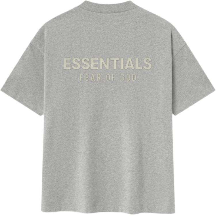 Fear Of God Essentials Logo Plaque Crewneck T-Shirt