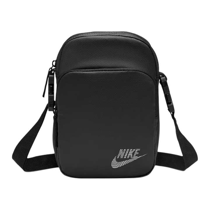 Nike Nike Heritage Polyester Shoulder Bag Unisex Black