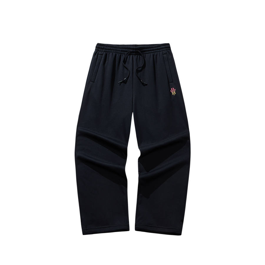 ANTA Anta Irving Collection Knitted Sweatpants Unisex Basic Black